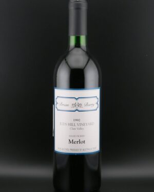 Brian Barry Juds Hill Vineyard Hand Picked Merlot