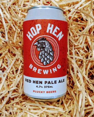 Hop Hen Brewing Red Hen Pale Ale Can 375ml