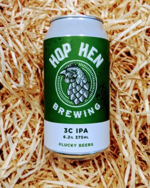 Hop Hen Brewing 3C IPA Can 375ml