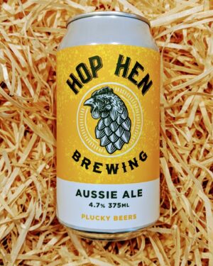 Hop Hen Brewing Aussie Ale Can 375ml