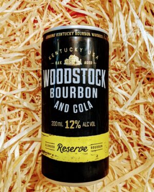 Woodstock Bourbon and Cola Can 200ml
