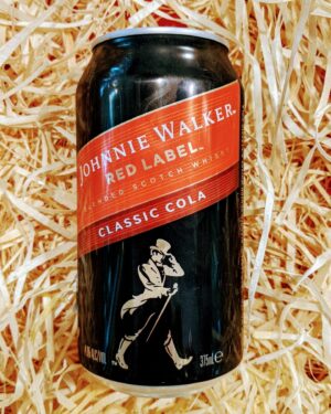 Johnnie Walker and Cola Can 375ml