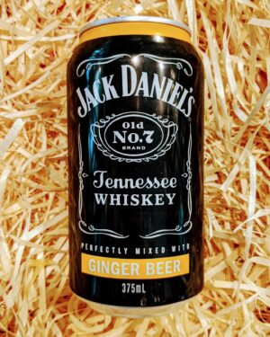 Jack Daniel's and Ginger Beer Can 375ml