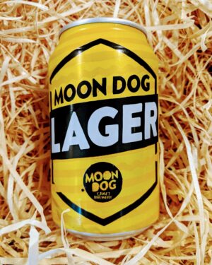 Moon Dog Lager Can 330ml