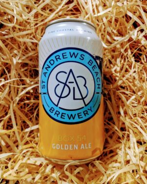 St Andrews Beach Brewery 'Box 54' Golden Ale Can 375ml